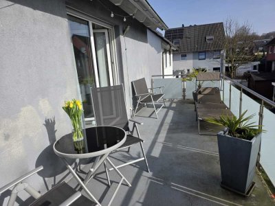 Lichtdurchflutete Wohnung mit Sonnenterrasse in Mülheim-Dümpten