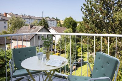 Charmante Maisonette mit Terrasse in Grünruhelage am Rosenhügel