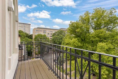 Hanseatische Eleganz - 5 Zimmer, Aufzug, Doppelbalkon und Gewährleistung!