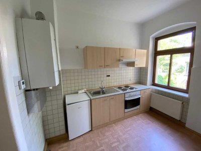 Große 3-Raum-EG-Wohnung mit EBK und Garten in Mylau