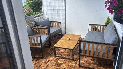 Freundliche 3,5-Zimmer-Wohnung mit Balkon