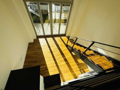 Ihr Rückzugsort am Wasser - 1,5 Zimmer auf 2 Etagen und Terrasse