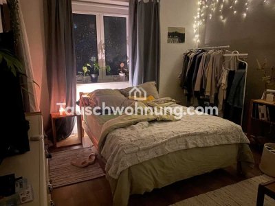 Tauschwohnung: Gemütliche, günstige 2-Zimmer-Wohnung, Balkon, WG geeignet