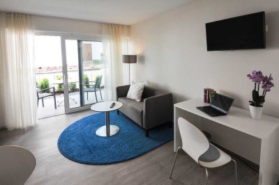 Möbliertes und ruhig gelegenes 1-Zimmer-Appartment in Crailsheim Zentrum