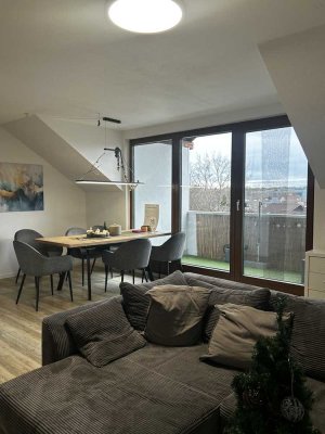Helle 2-Zimmer Dachgeschosswohnung mit Balkon in Landsberg am Lech