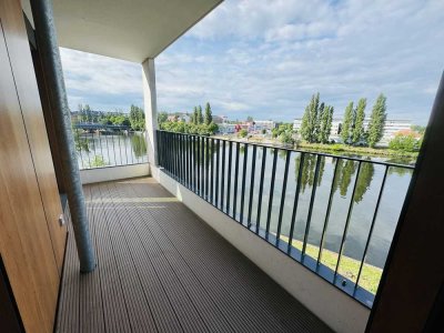 Direkter Wasserblick vom Balkon! Moderne 3 Zimmer in Schöneweide