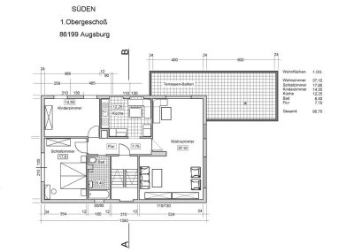 Helle 3-Zimmer Wohnung in Augsburg-Göggingen