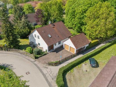 Charmantes Zweifamilienhaus in ruhiger Lage in Rothenburg ob der Tauber