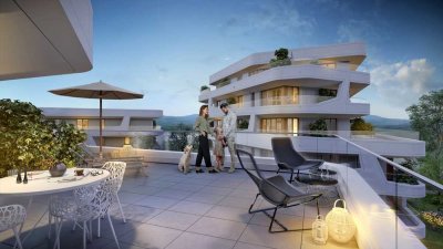 Penthouse-Perfektion: Luxuriöse 3-Zimmer-Wohnung mit Dachterrasse und hochwertiger Ausstattung