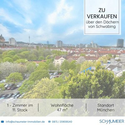 Renoviertes Apartment in Schwabing mit perfektem Blick über München