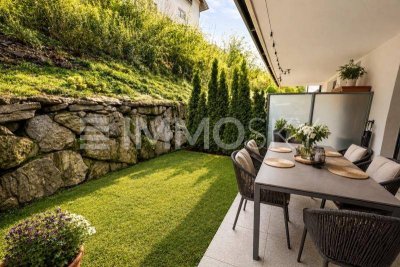 Exklusive Maisonettewohnung mit Garten und Balkon am Wallersee