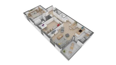 Attraktive 3,5-Zimmer-Wohnung in S-Bahn-Nähe