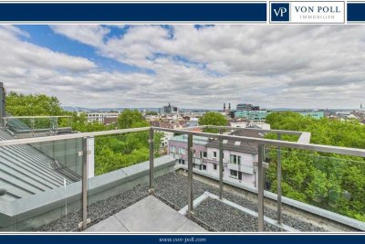 Exklusives Penthouse über den Dächern von Mainz - drei Dachterrassen & zwei Tiefgaragenstellplätze