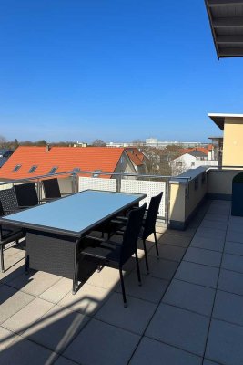 Sonnige 3 Z. Dachterrassenwohnung in Unterschleißheim