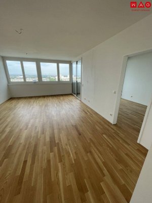 Wohnen mit Weitblick: Hochwertige Wohnung mit moderner Kühl- &amp; Heiztechnik in Linz-Oed!