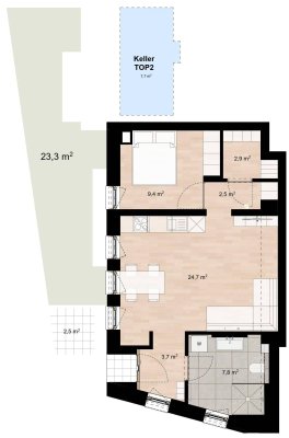 Hochwertig Sanierte 2-Zimmerwohnungen in Lauterach zu vermieten