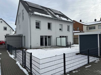 Erstbezug einer Doppelhaushälfte in Darmstadt-Wixhausen, provisionsfrei