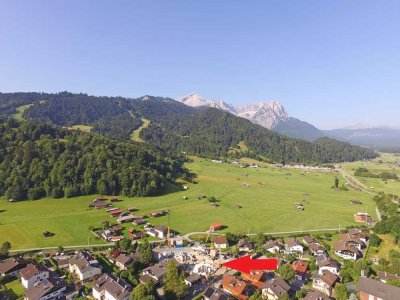 Premium-Lage: Alpspitz-Chalets Obergeschoss
