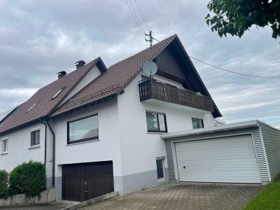 3-Zimmer-Wohnung mit Balkon, Garage und neuer Einbauküche in Balingen-Weilstetten zu vermieten!
