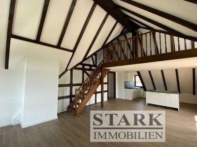 **INDIVIDUELLE GALERIE-WHG. MIT ALTBAUFLAIR - PERFEKT FÜR JUNGE PAARE & FAMILIEN **