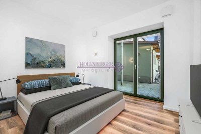Charmantes, denkmalsaniertes Apartment mit Terrasse & EBK – Stadtnah wohnen mit Stil!