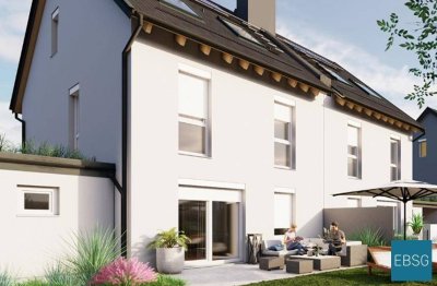 Gefördertes Mietreihenhaus mit großem Garten und Terrasse
