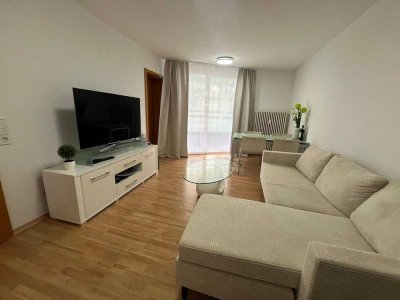 Möblierte 2 Zimmerwohnung nähe Hochschule und Bosch mit Garten