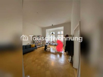 Tauschwohnung: Wunderschöne 2-Zimmer Altbauwohnung gegen 3 Zimmer Wohnung