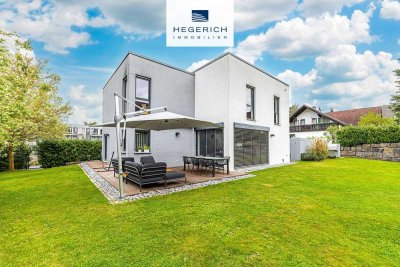 Hegerich: Moderne Traumvilla mit Süd-West-Terrasse und viel Platz für die Familie