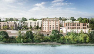 Neubau-Erlebnis in Aussichts-Lage auf den Rhein !   BESICHTIGUNG: MITTWOCH 17.00 Uhr - 18.00 Uhr