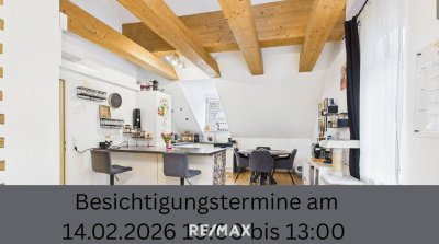 Große Dachgeschoßwohnung mit Wintergarten und Klimaanlage