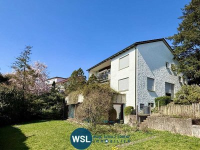 Großes Einfamilienhaus mit Ausblick, Garten & Garage in begehrter Stadtrandlage von Nürtingen