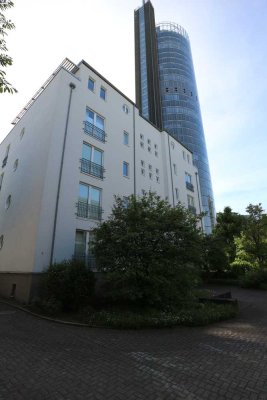 Exklusive Wohnung in prominenter Lage, Balkon, Aufzug, TG, EBK am Westenergie Tower