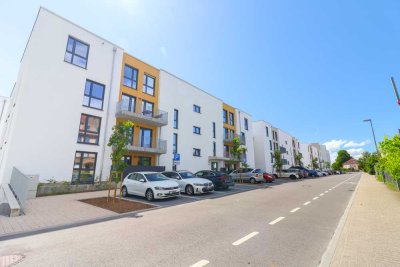 Lichtdurchflutete Eleganz: großzügige Wohnung mit Balkon, moderner Küche und Tiefgarage