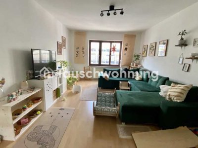 Tauschwohnung: Zentrale große 2-Z gegen 4-Z, (Wohnküche 3-Z), Balkon/Garten