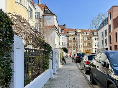 Münsters X-Viertel: Hochwertig sanierte Altbauwohnung mit Gartenterrasse