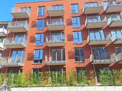 ERSTBEZUG, NEUBAU 2,5-Zimmer-Wohnung, 700m Entfernung zur Osterstraße, Eimsbüttel, Südbalkon sonnig