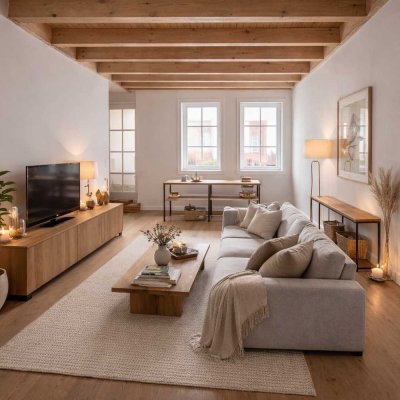 Charmante 2,5-Zimmer Maisonette-Wohnung im 2. OG in Lübeck Innenstadt