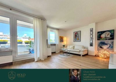Modernisiertes Penthouse mit Panoramablick über Kempten