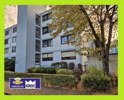 73 m², im Hochparterre, mit Loggia, Einstellplatz, in renoviertem Zustand!