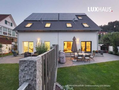Wohnen nach Wunsch - Willkommen in Ihrer neuen LUXHAUS-Doppelhaushälfte!