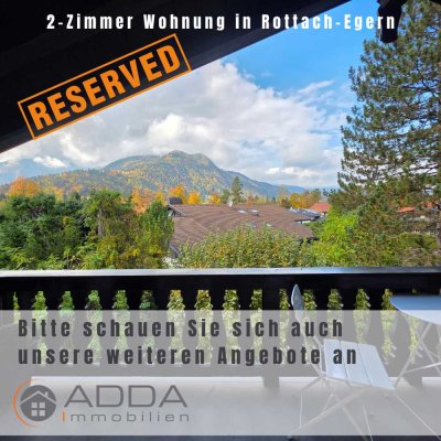RESERVIERT! Leben, wo die Seele Urlaub macht! 2-Zimmer Whg. in Rottach-Egern