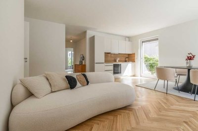 Für Kapitalanleger! Vermietete 2 Zimmer-Neubauwohnung mit Duschbad und sonnigem Balkon - ca. 59 m²