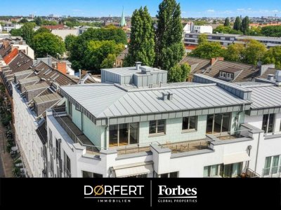 Über den Dächern Hamburgs wohnen – Penthouse mit Weitblick