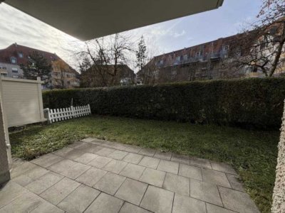 Helle Gartenwohnung mit Tiefgaragenstellplatz in attraktiver Lage