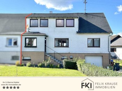 **Gepflegte Doppelhaushälfte in ruhiger und familienfreundlicher Lage von Weitefeld**