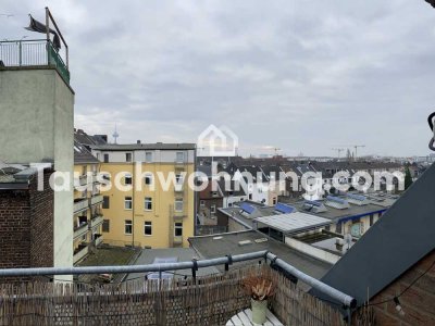 Tauschwohnung: Helle 2,5-Zimmer-Wohnung mit Balkon in Köln-Ehrenfeld