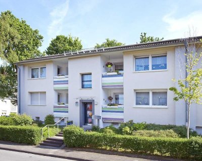Renovierte Erdgeschosswohnung mit Balkon im schönen Heißen
