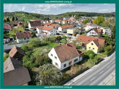 Zentral in Eggersdorf bei Graz: Haus mit Garten &amp; Potenzial für junge Familien (Preis-Hit!)