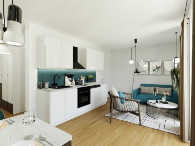 Weißensee: Berliner Allee: ERSTBEZUG im NEUBAU per SOFORT : u.a. 1-Zi- EG- Wohnung mit TERRASSE